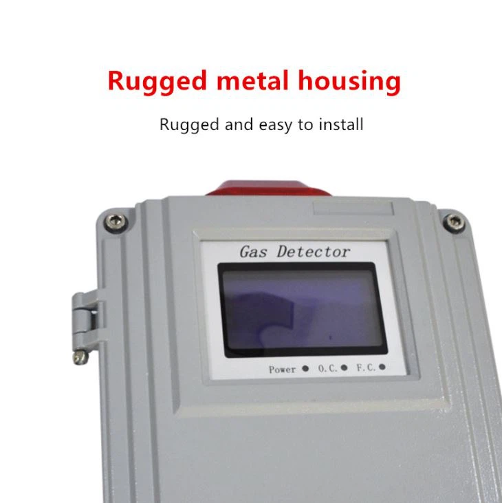 HuaFan New Style Fixed LCD Display O3 Gas Detector China Factory